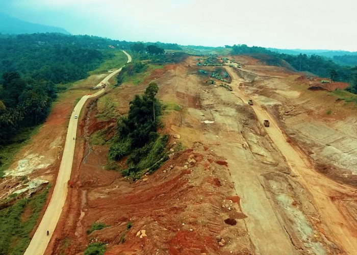 PENAMPAKAN Calon Rest Area Terindah di Tol Cisumdawu, Pemandangan Gunung Ciremai dan Tampomas