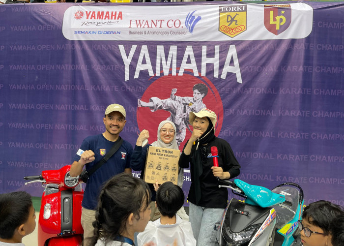 Dukung Perkembangan Olahraga Nasional, Yamaha Gelar Kerjurnas Karate yang Diikuti Ribuan Peserta Se-Indonesia