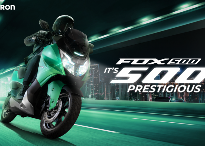 Skutik Maxi Premium Mirip PCX Bisa Dicicil Mulai Rp700 Ribuan, Cek Skema Kredit Motor Listrik Polytron Fox 500