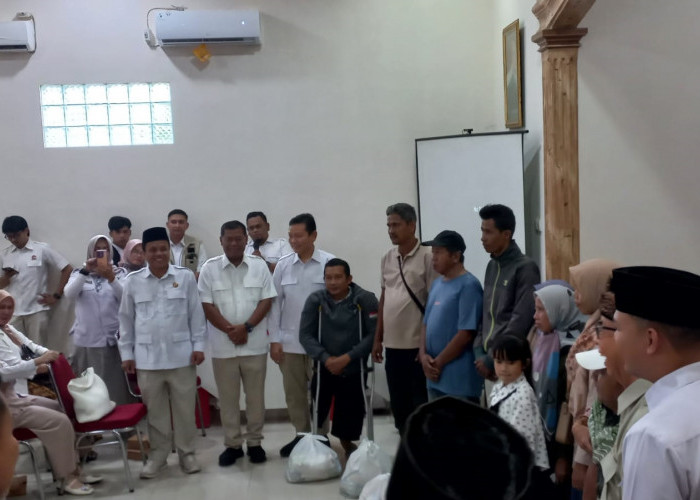 HUT ke -18, Gerindra  Gelar Syukuran Sederhana dan Aksi Sosial