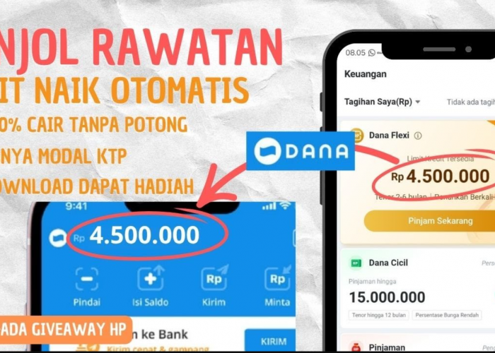 Cara Pinjam Uang di DANA Langsung Cair Tanpa DANA Cicil atau DANA Paylater, Modal KTP Bisa Cair Rp4.500.000