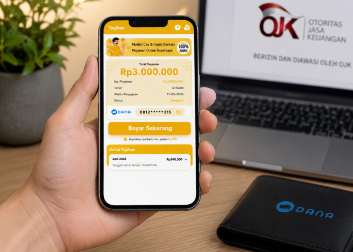 Pinjaman Online Tanpa BI Checking Langsung Cair ke DANA Dalam 5 Menit, Legal OJK dan Tenor Sampai 12 Bulan