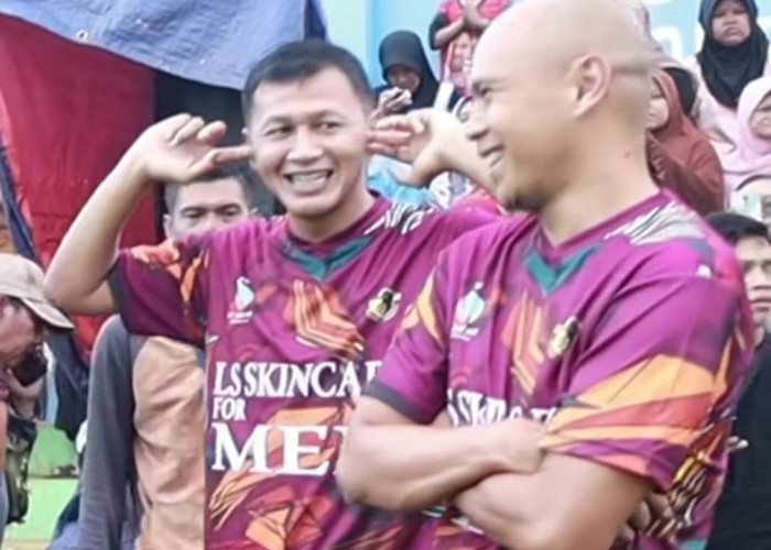 Ada Zaenal Arief di Majalengka, Hadir di Football Ngabuburit di Stadion Layar Taruna Tenjolayar