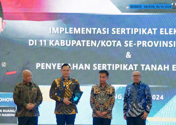 Implementasi Layanan Elektronik di 11 Kantah Diluncurkan Menteri AHY di Jawa Barat, Cek Disini