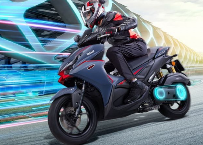Motor Yamaha Aerox 2026 Terbaru Dibanderol Rp29 Juta, Versi Turbo Makin Gacor dengan Tampang Mewah dan Berani