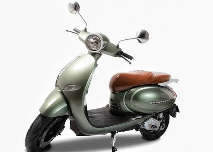 5 Pilihan Motor Listrik Retro Klasik Mirip Vespa, Enak Buat Mobilitas Harian, Jarak Tempuh Jauh Sekitar 140 Km