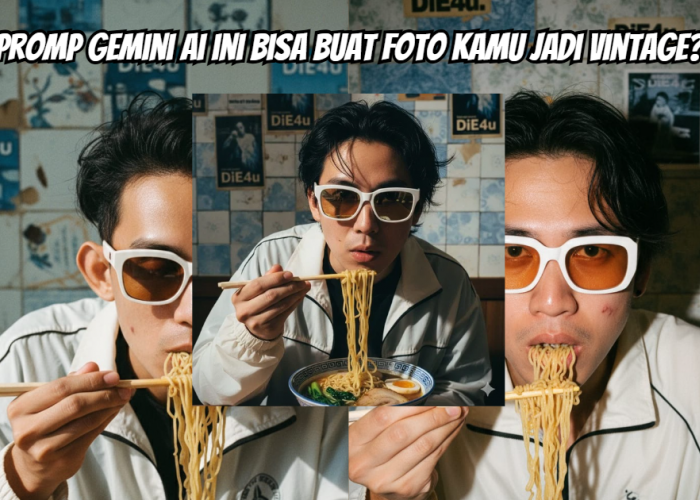 Prompt Gemini AI Ini Bisa Bikin Foto Kamu Terlihat Vintage, Cocok Bagi Kamu Yang Suka Gaya Retro!