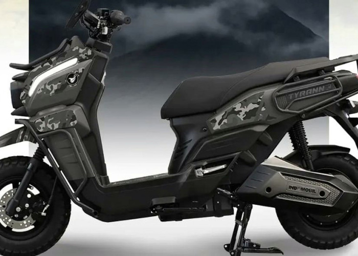 Harga Motor Listrik Indomobil Tyranno Cuma Rp25 Juta, EV Tangguh Semi Adventure Plus Ada Smart Display!