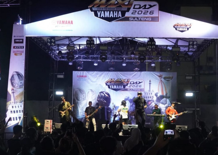 Ratusan Pengguna MAXi Yamaha Ramaikan MAXi Day 2026 di Palu, Berhadiahkan 1 Unit NMAX