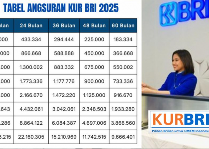 Skema Pembiayaan KUR BRI 2025 Pinjaman Rp100 Juta untuk Modal Tambahan UMKM, Angsuran 1,9 Juta Perbulan