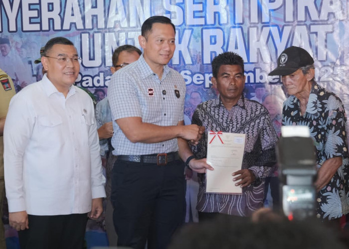Lewat Sertipikasi, ATR/BPN Pastikan Kepastian Hukum Tanah Ulayat di Sumatra Barat