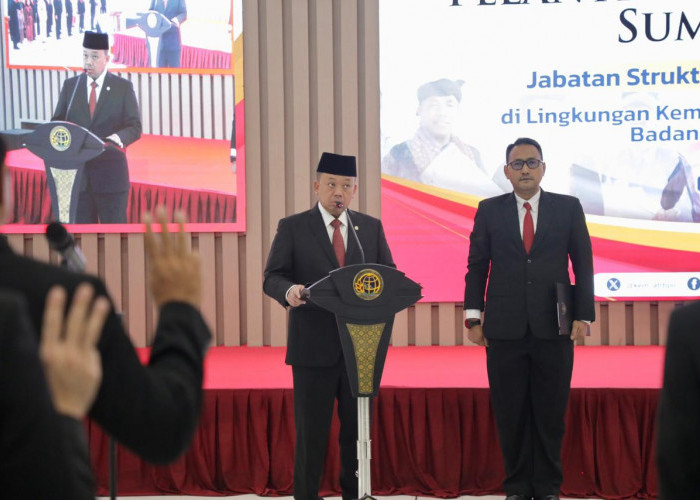 Menteri ATR/BPN Nusron Wahid Lantik 804 Pejabat, Tegaskan Rotasi Jabatan Cermin Organisasi Sehat