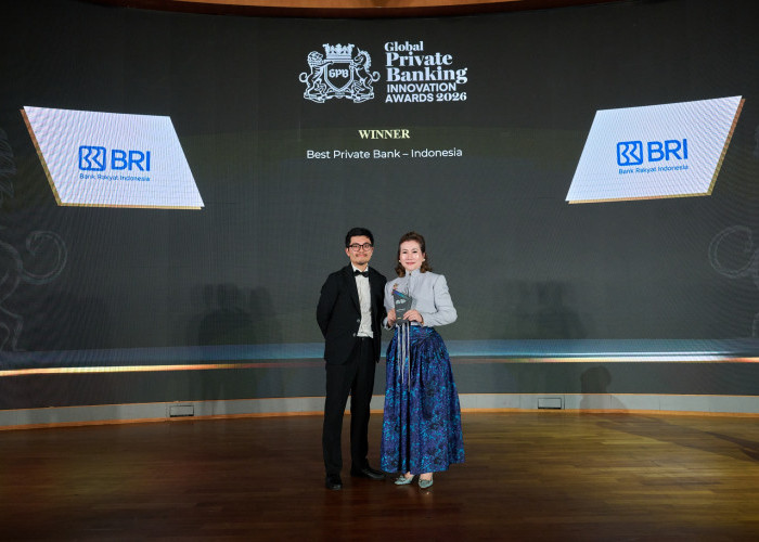 Transformasi Wealth Management Berprestasi,BRI Raih Best Private Bank di Indonesia Versi Global Private Banker