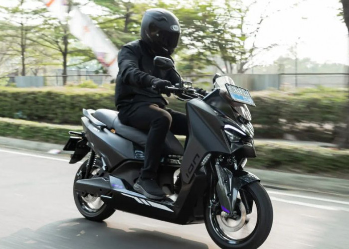 Motor Listrik 2026 Makin Gila, Top Speed 130 Km Jarak 180 Km, Akselerasi Responsif dan Fitur Super Lengkap