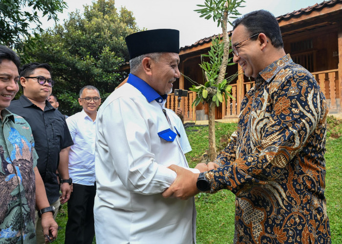 Syaikhu-Ilham Bertemu Anies Baswedan, Doakan ASIH Menang Pilgub Jabar