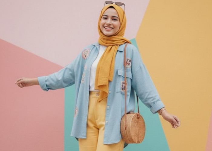 Kumpulan Prompt Gemini AI Foto Wanita Berhijab, Cocok Buat OOTD yang Aesthetic dan Colorful