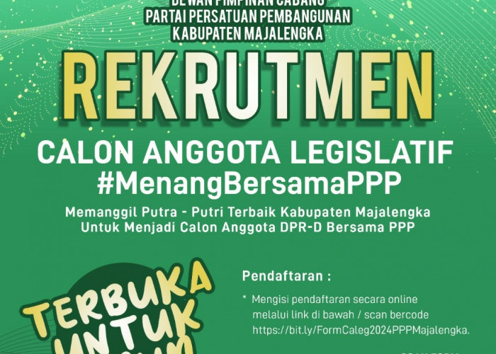 PPP Majalengka Buka Pendaftaran Bakal Caleg Pemilu 2021