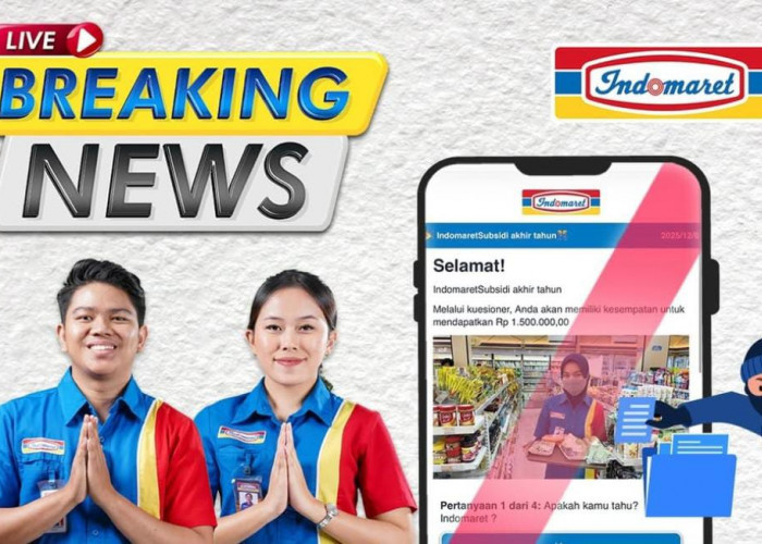 HOAX! Viral Subsidi Voucher Akhir Tahun Indomaret, Jangan Klik Link yang Beredar!