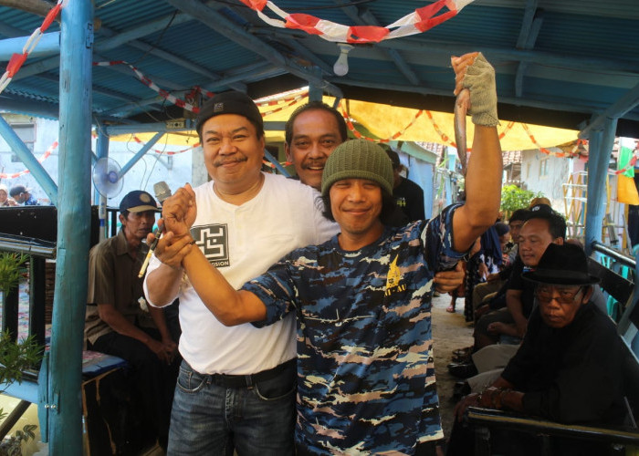 Semarakan HUT ke- 77 Kemerdekaan RI, Kang Nana Mancing Bersama Warga Gandawesi