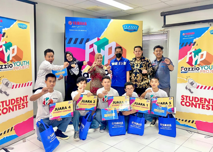 Debut 5 Siswa terbaik Perebutkan 3 Besar Fazzio Youth Project - Student Contest di Regional Jawa Barat