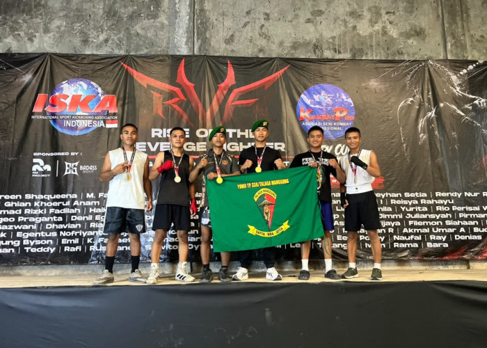 Prajurit Yonif TP 338/Talaga Manggung Raih 4 Emas dan 2 Perak di Kejuaraan Boxing Jabar 2026