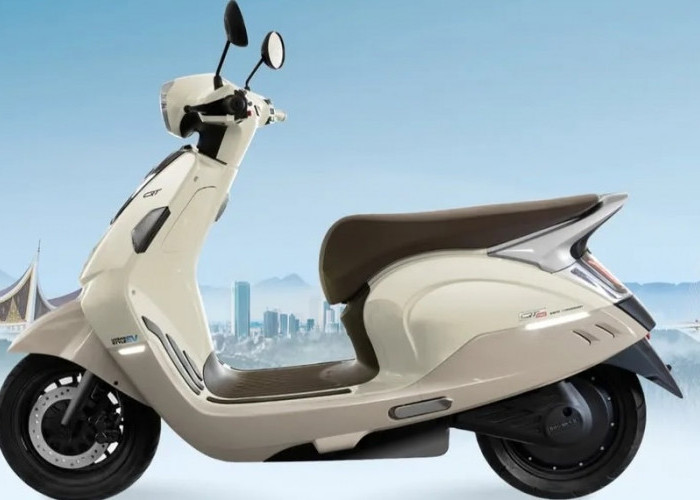 Motor Listrik Indomobil eMotor QT Pro Harga Mulai Rp16 Juta, Skuter Bergaya Vespa dengan Mesin 2000 Watt