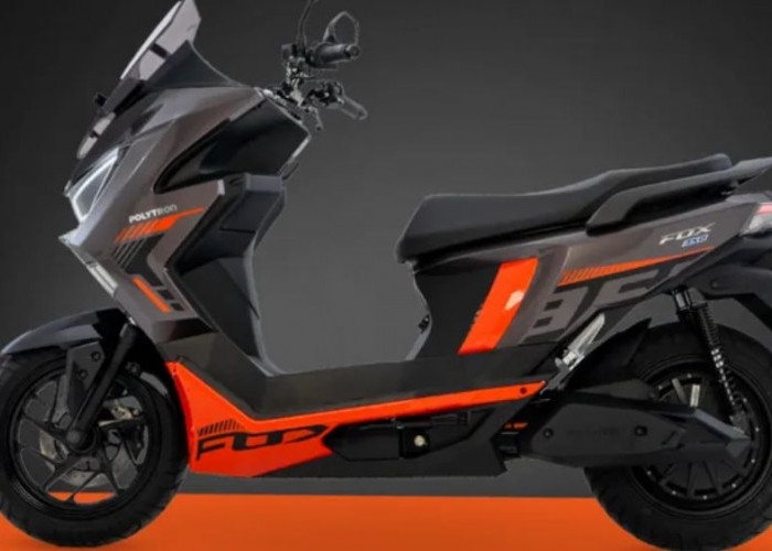 Cicilan Mulai Rp360 Ribuan, Polytron Fox 350 Motor Listrik Bergaya ala PCX Siap Dibawa Pulang