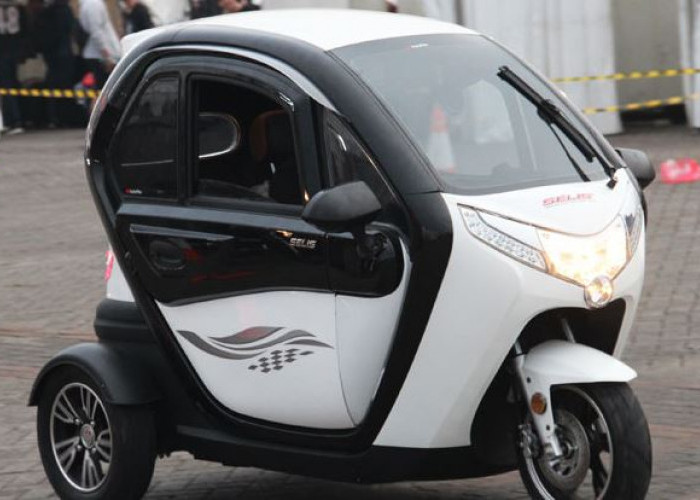 Motor Listrik Roda Tiga Tertutup Solaris R-3 Balis, Angsurannya Cuma 1 Jutaan? Berikut Simulasi Kreditnya