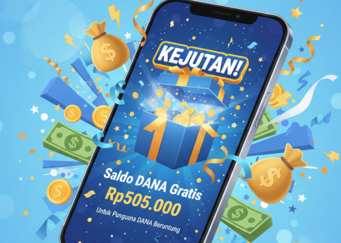 Nomor Hp Anda Dikirim Saldo DANA Gratis Total Rp 505.000, Berikut Cara Klaim Link DANA Kaget Terbaru