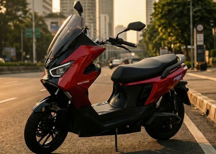 Kredit Motor Listrik Polytron Fox 350 Khusus Ojol, Bisa Ambil Tenor Panjang Sampai 60 Bulan, Cek Detailnya