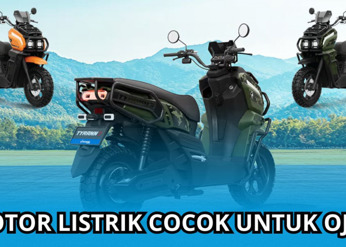 Keunggulan Motor Listrik Tyranno: Harga Hemat, Perfroma Cepat, Solusi Kemudahan Operasional Pengemudi Ojol!