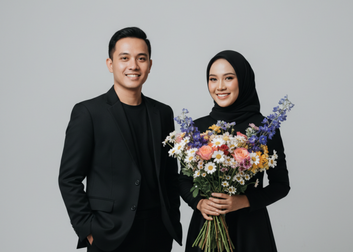 Romantis! Cara Edit Foto AI Prewedding di Studio Foto Profesional Pakai Gemini, Serta Tips Anti Gagal