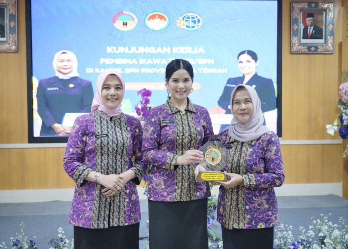 Annisa Yudhoyono Ajak Ikatan Istri Dan Karyawati Untuk Sosialisasi Program-program Kementerian ATR/BPN