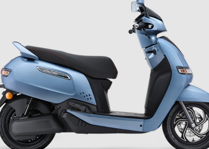 Ini Spesifikasi TVS iQube S, Skuter EV 4400W, Jarak 100 Km, Plus Fitur Navigasi Modern Joystick 5 Arah