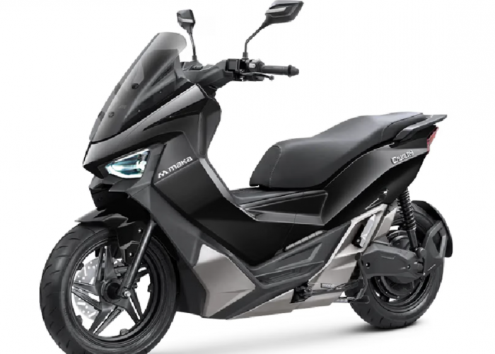 Kredit Motor Listrik Buatan Indonesia Mirip NMAX 150, MAKA Cavalry Bisa Tembus 160 Km Kondisi Baterai Penuh