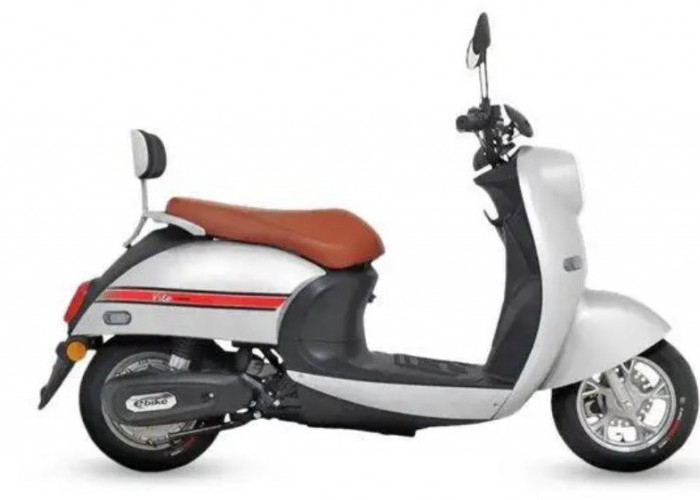 Motor Listrik Mirip Scoopy Exotic Vito Desain Retro Harga 9 Jutaan, Jarak Tempuh 80 KM Bikin Penasaran