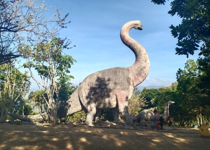 Taman Dinosaurus, Seolah Ingatkan Masa Lalu Majalengka, Ada Dugaan Dulu Pernah Dihuni Binatang Besar
