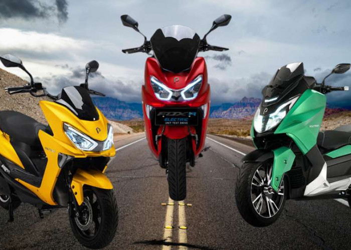 Kredit Motor Listrik Polytron Tanpa DP, Fox Series Mulai 390 Ribuan, Cicilan Ringan Bisa Langsung Dipakai