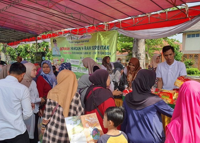 Hari Pangan Sedunia 2024, Pemkab Majalengka Gelar Pangan Murah di Taman Bagja Raharja