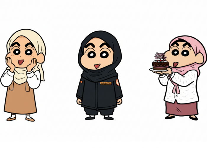 Lucu dan Menggemaskan, Simak Prompt Viral Gemini AI Edit Foto Selfie Jadi Karakter Kartun Crayon Shinchan