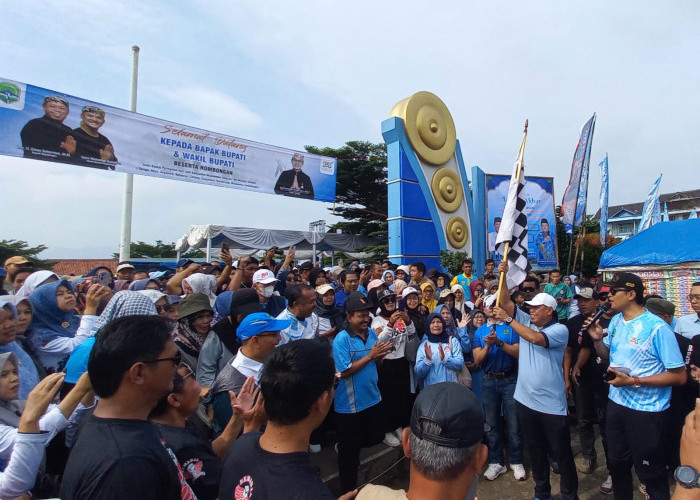 Meriahkan Hari Jadi Kabupaten Majalengka ke-186, Kecamatan Talaga Gelar Jalan Santai dan Khitanan Massal