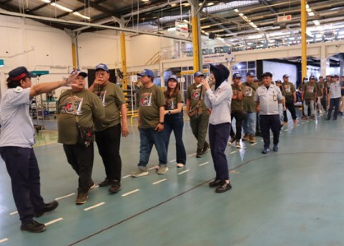 Factory Visit Yamaha, XMAX Owners Community Bali Intip Standar Produksi Berkelas Global