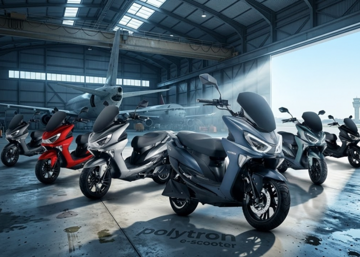 Model Maxi Mirip Yamaha NMAX tapi Harganya Lebih Murah, 4 Motor Listrik Polytron Berikut Ditenagai Baterai LFP