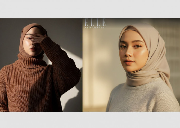 Mirip Seperti Wajah Asli, Berikut Kumpulan Prompt Gemini AI Foto Wanita Berhijab dengan Hasil Studio Sinematik