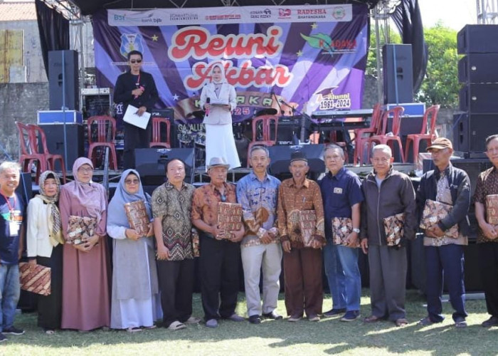 Semula SMPN Dawuan Kini Jadi SMPN 1 Kasokandel, Kali Pertama Gelar Reuni Akbar