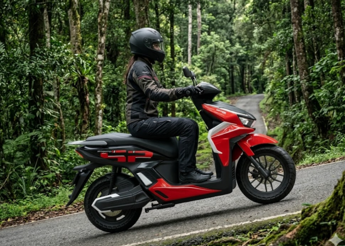 Uji Performa Motor Listrik Indomobil E-Motor Sprinto Dibawa Nanjak Bawa Beban 180 Kg, Emang Kuat?