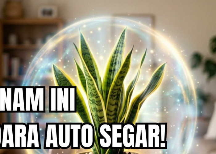 Daftar Tanaman Pembersih Udara di Dalam Ruangan, Nomor Satu Wajib Punya!