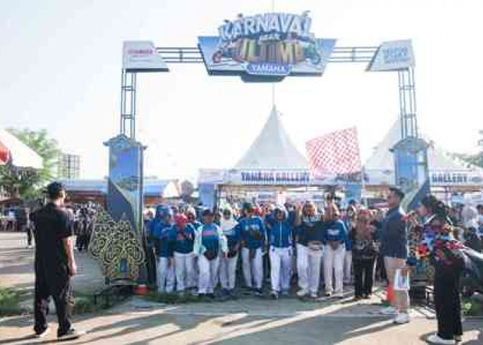 Karnaval GEAR ULTIMA Ramaikan Ciledug Kabupaten Cirebon, Yamaha Hadirkan Pesta Rakyat yang Padukan Hiburan