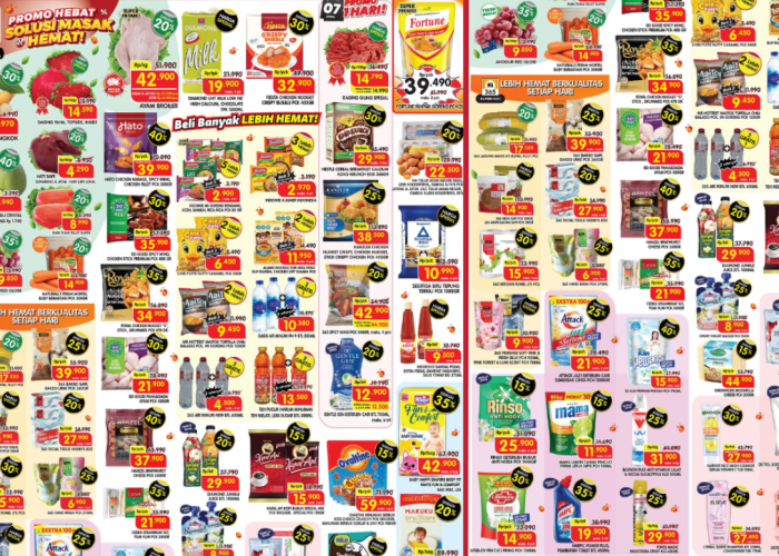 Promo Hemat 6 - 9 April 2026, Katalog Superindo Hari ini untuk Produk Buah hingga Skincare, Indomie Rp2 Ribuan