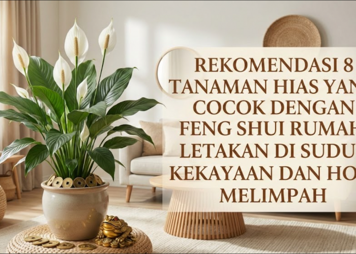 Rekomendasi 8 Tanaman Hias yang Cocok Dengan Feng Shui Rumah, Letakan di Sudut Kekayaan dan Hoki Melimpah